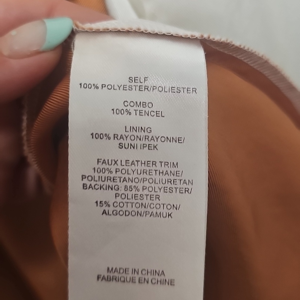 Tibi Mixed Media Midi Dress - Picture 5 of 7